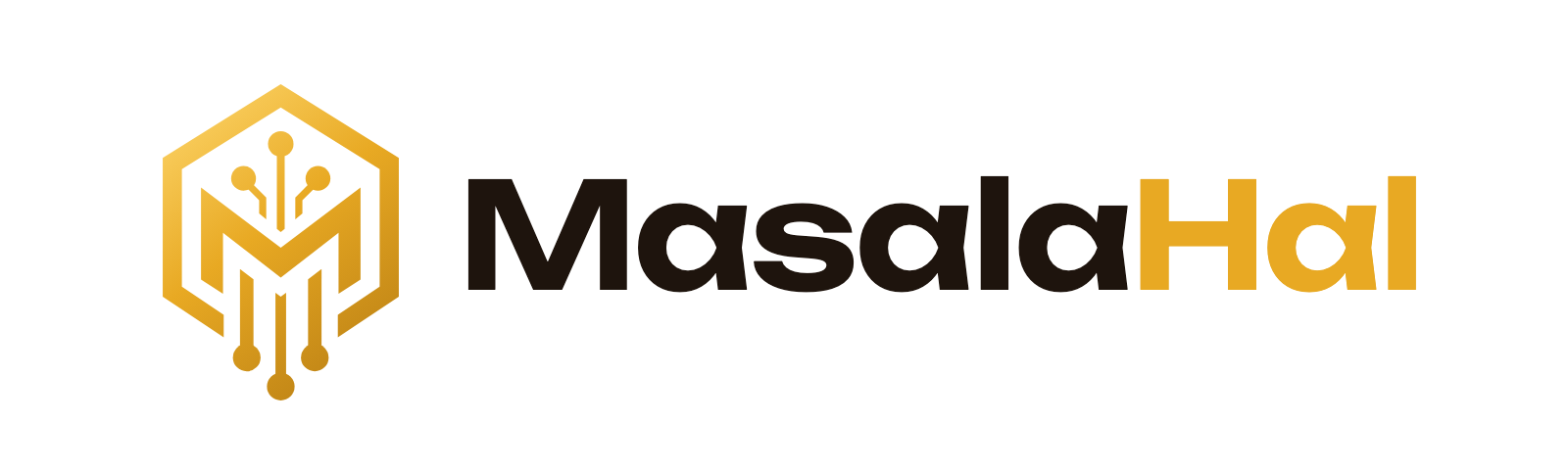 MasalaHal logotipi — shaffof fon (och fon uchun)